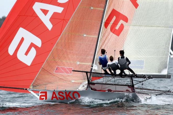 Asko Appliances - 2015 NSW 18ft Skiff Championship © Frank Quealey /Australian 18 Footers League http://www.18footers.com.au